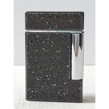 S.T. Dupont Ligne 8 Matt Black Lighter - Used 99% full box.